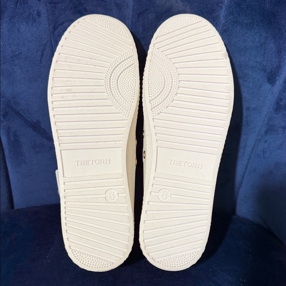 Tretorn Nylite Plus Leopard Cream Leather Women’s Sneakers Size 8 NWT - Picture 6 of 6